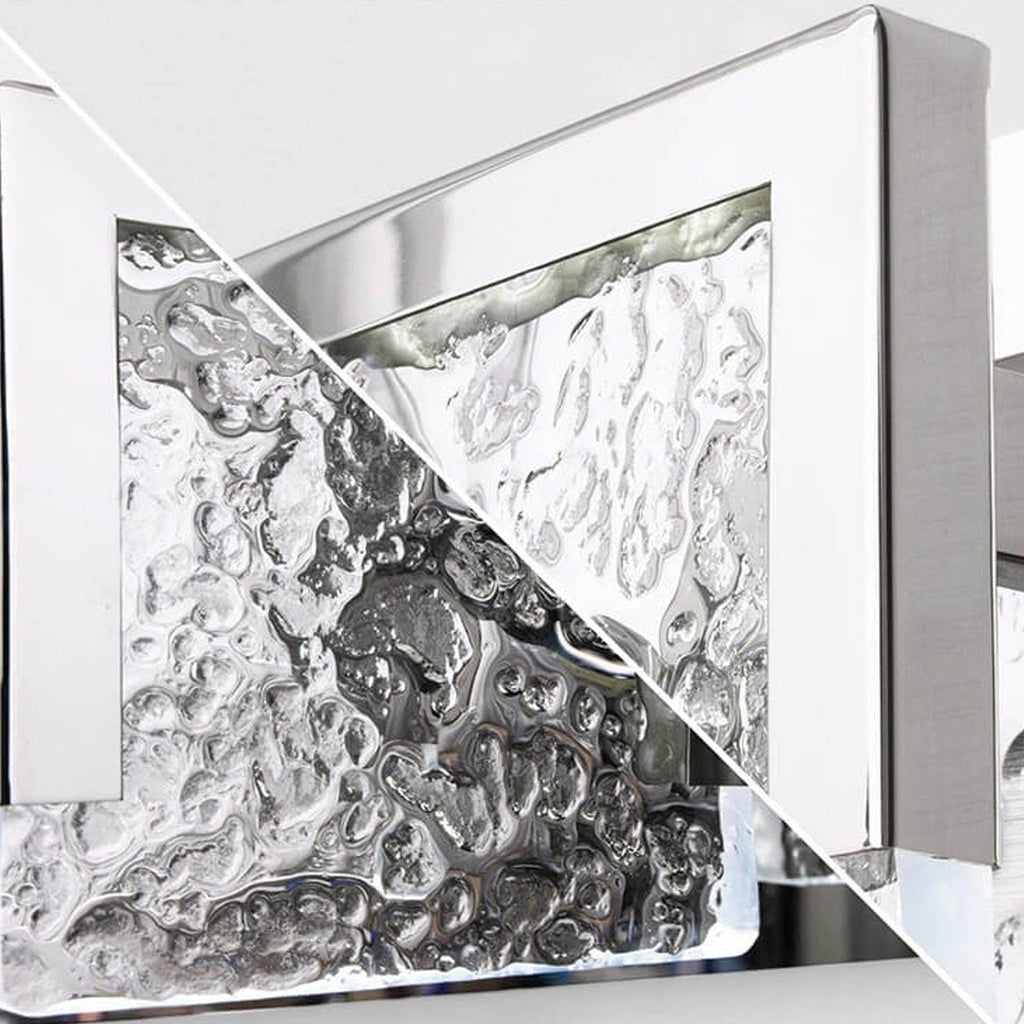 Glass Texture Acrylic Vanity Wall Lamp