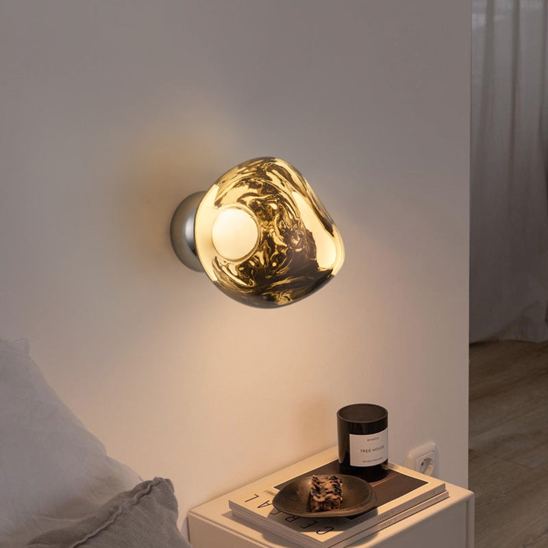 Lava Ball Acrylic Hardware Wall Lamp