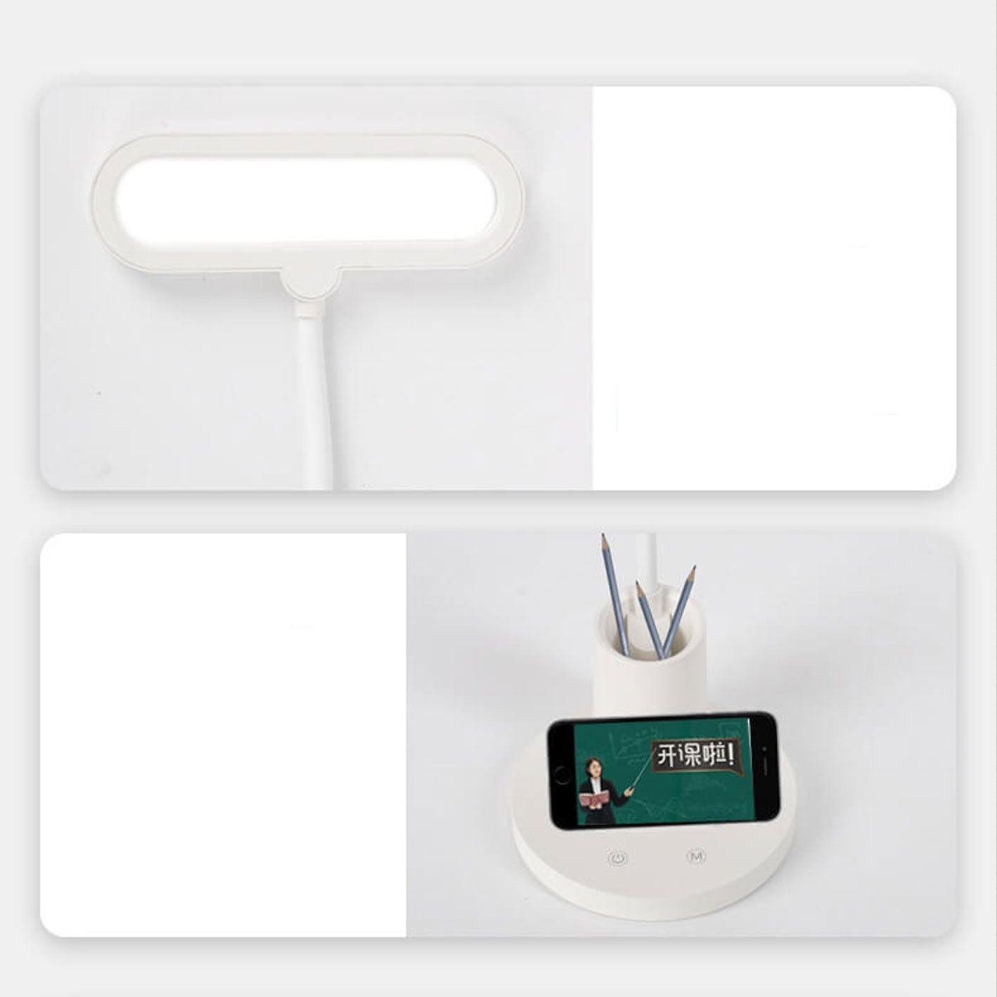 Blue Eye Protection Touch Table Lamp