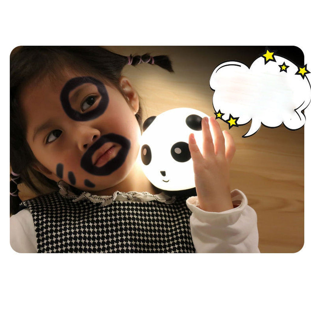 Cute Panda Tumbler Silicone Floor Lamp