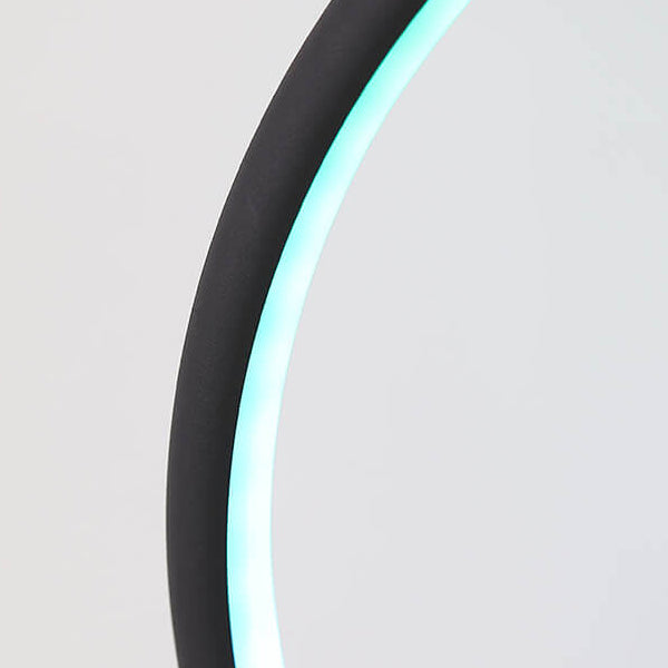 Acrylic Ring Design RGB Table Lamp