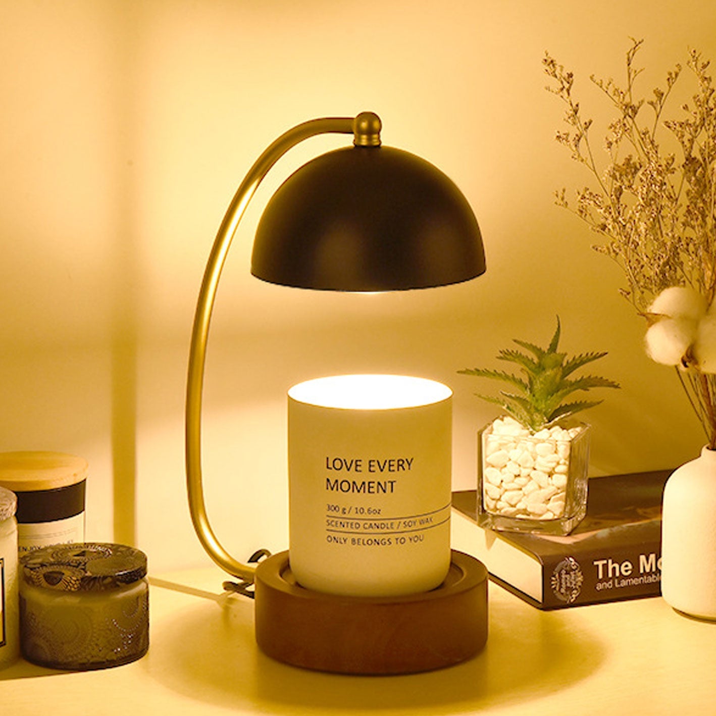 Timing Dimming Melting Wax Table Lamp