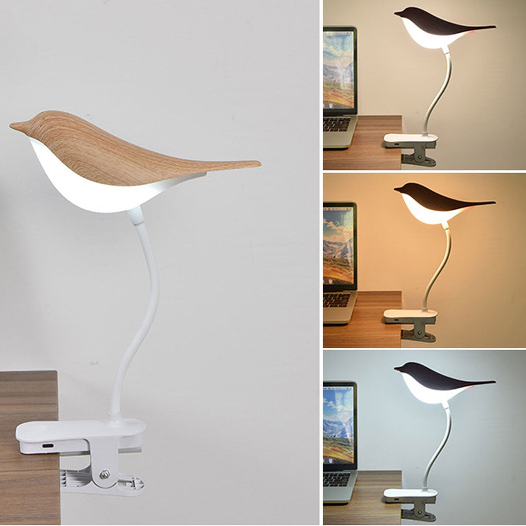Bird Clip Charging Night Table Lamp