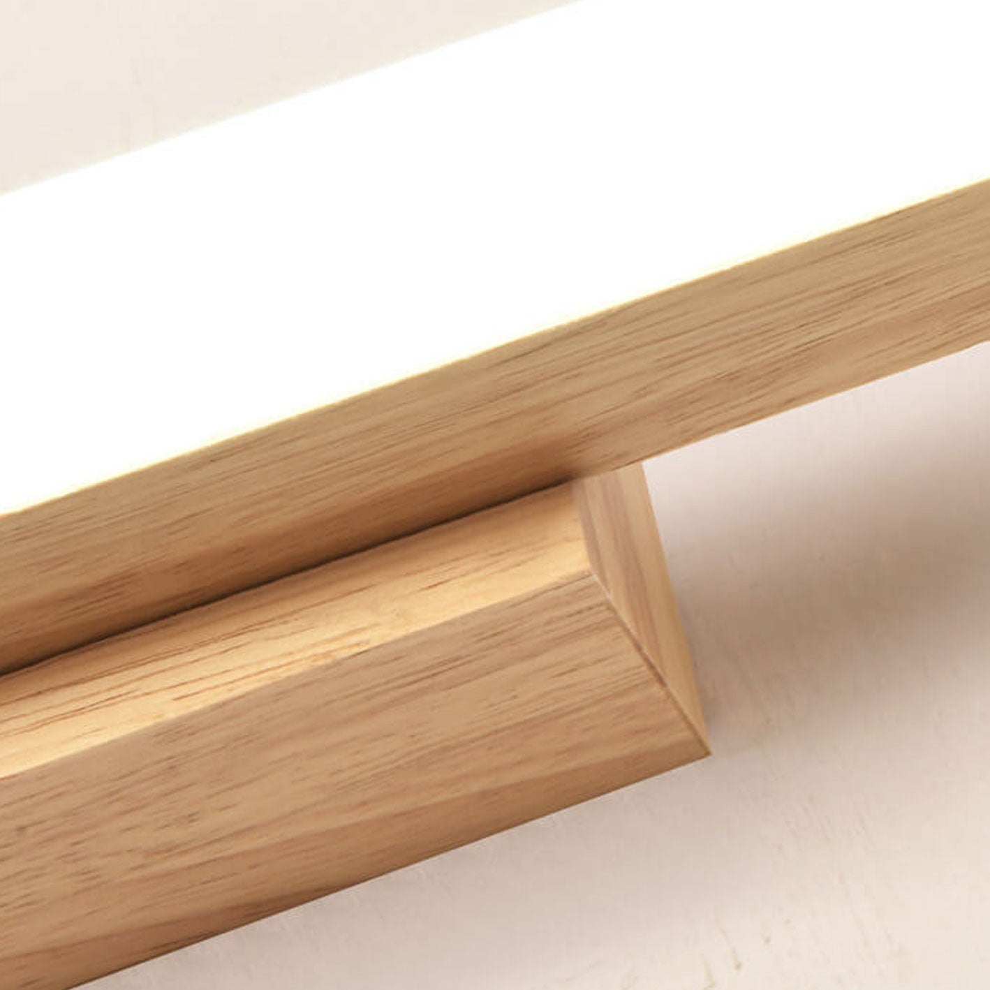 Wooden Long Strip Vanity Wall Lamp