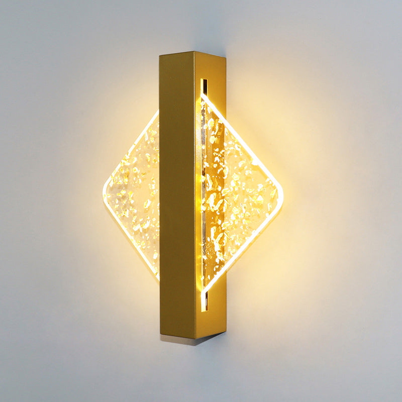 Acrylic Crack Design Wall Lamp