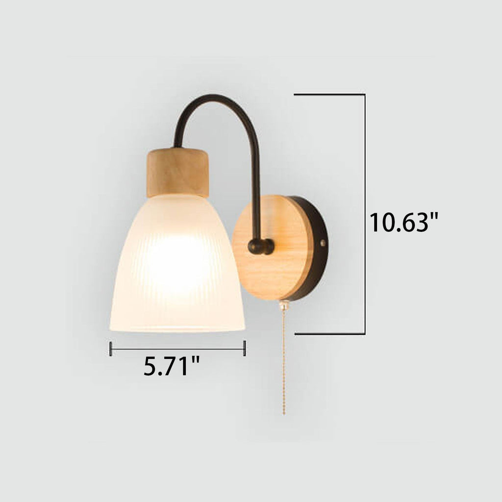 Log Bend Design Wall Lamp