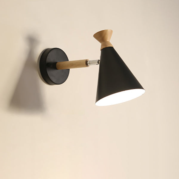 Bell Wood Wall Lamp