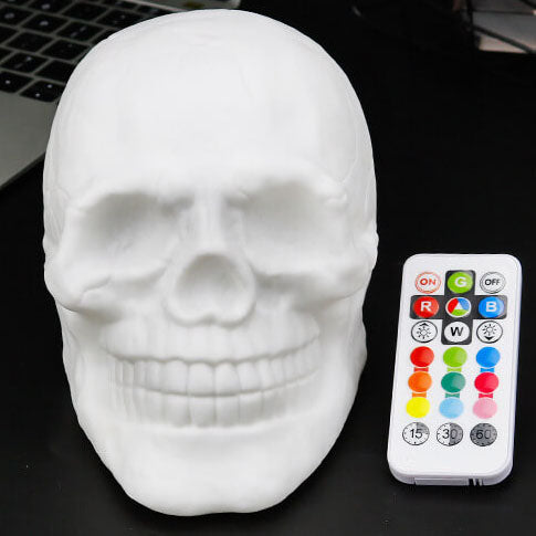 Skull RGB Night Table Lamp