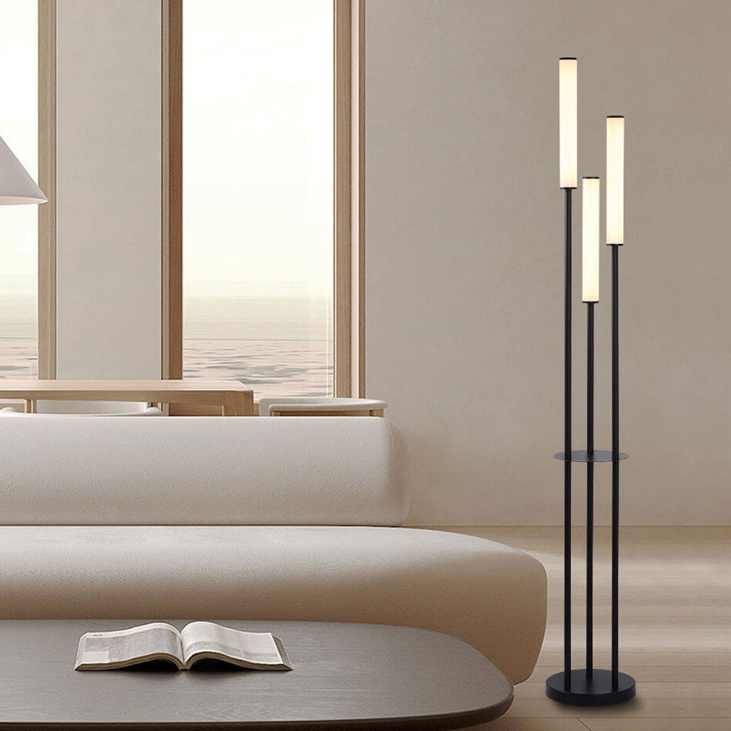 Modern Minimalist Creative Long 3-Light Floor Lamp