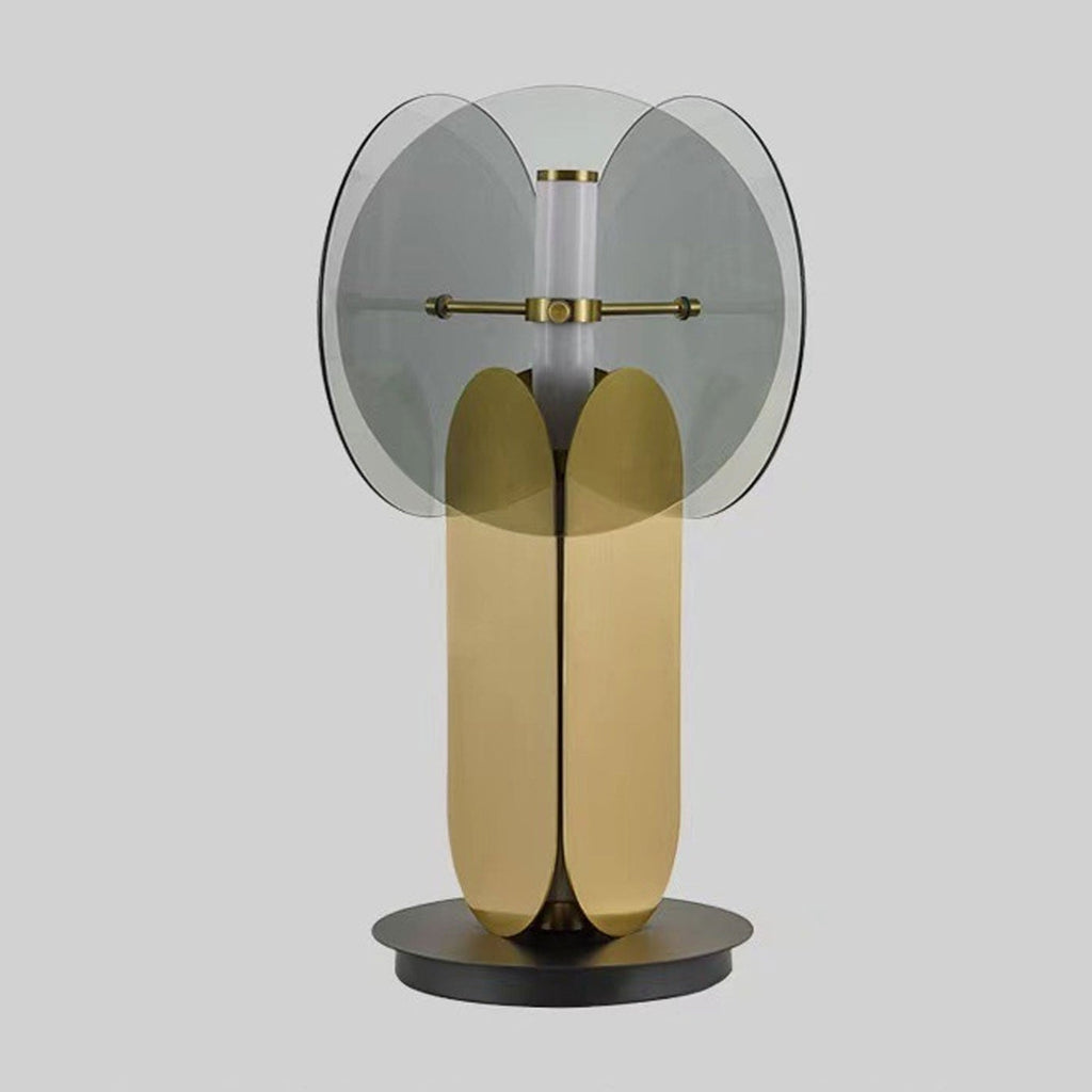 Splicing Glass Iron Table Lamp
