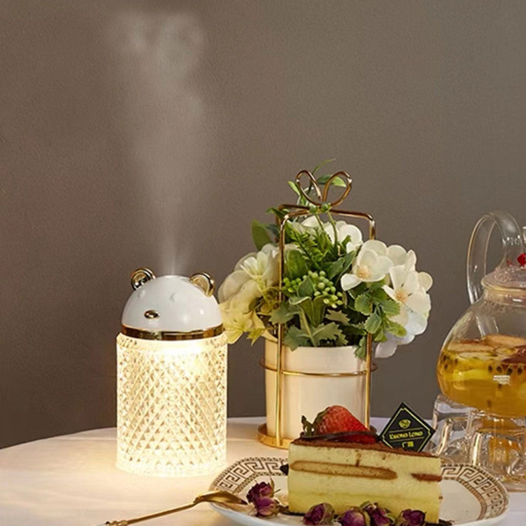 Bear Crystal Acrylic Air Floor Lamp