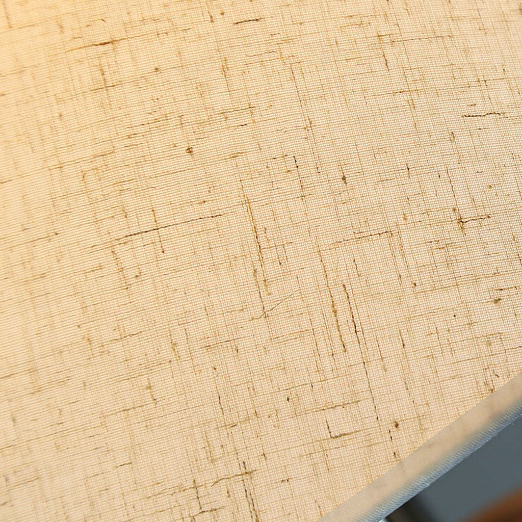 Linen Fabric Dome Iron Floor Lamp