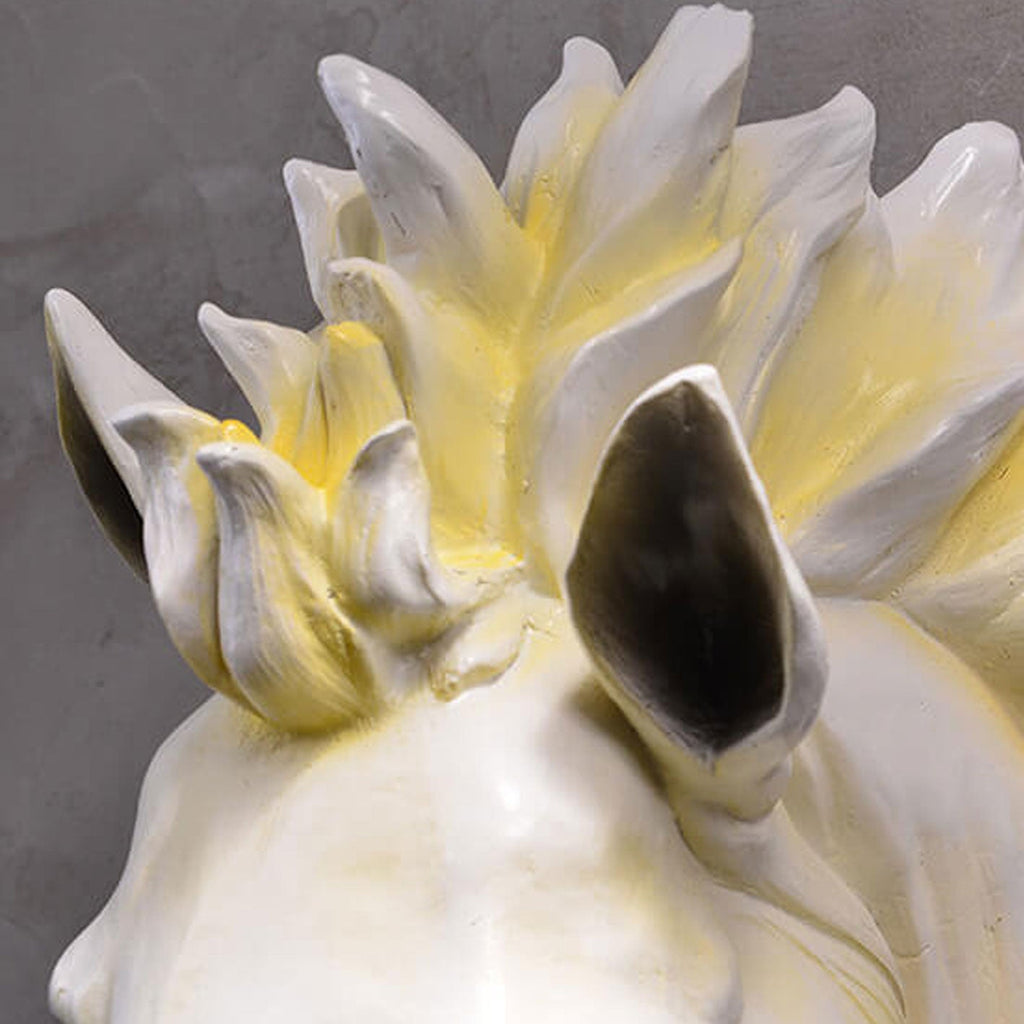 Resin Horse Head Lantern Wall Lamp