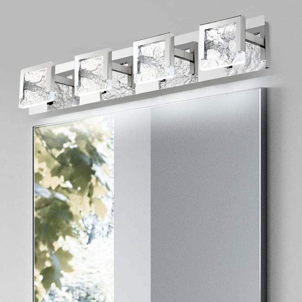 Glass Texture Acrylic Vanity Wall Lamp