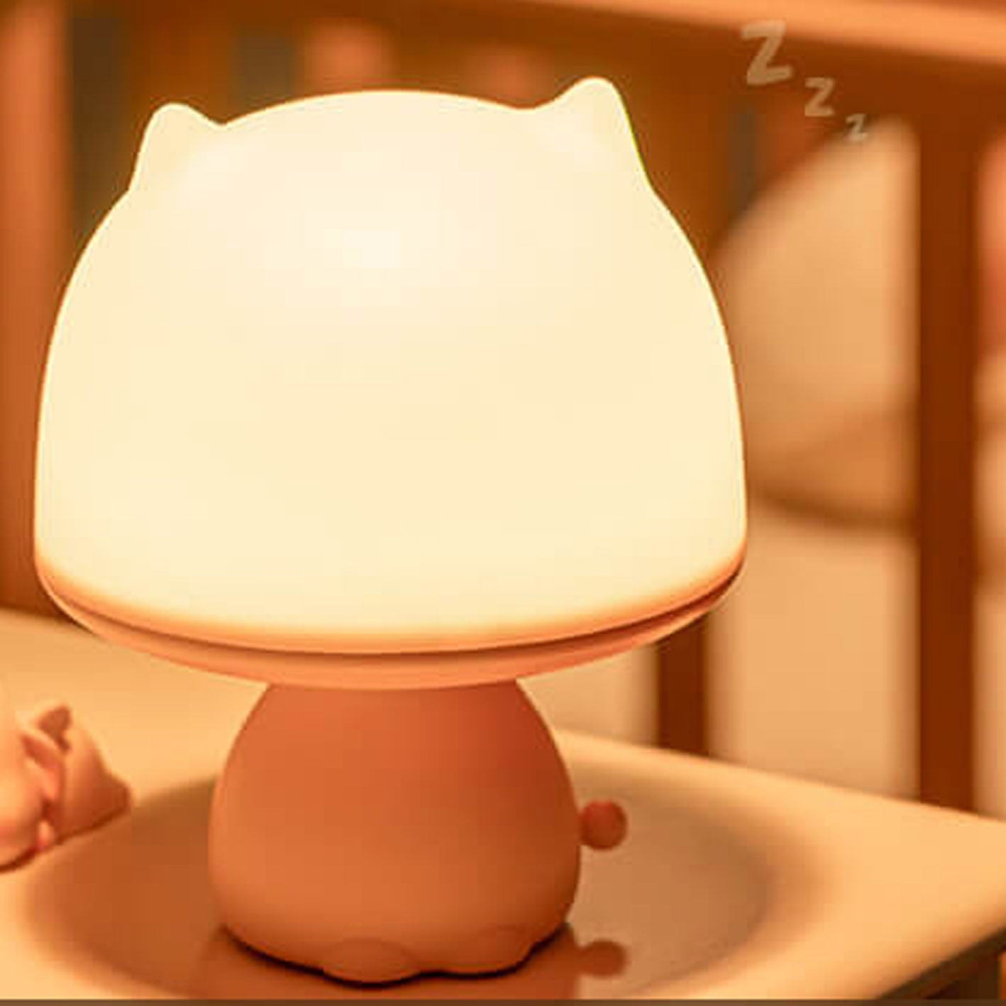 Cartoon Night Rechargeable Smart Table Lamp