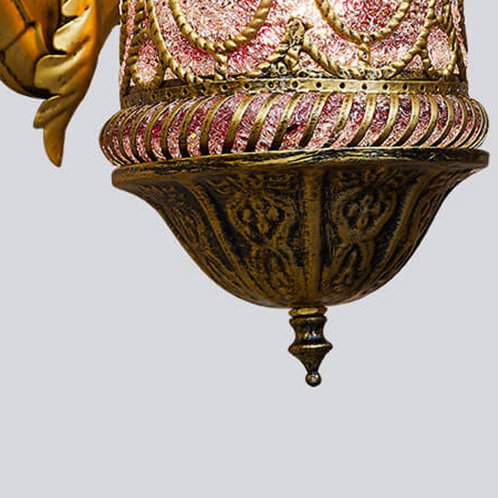 Southeast Asian Style Hollow Wall Lamp