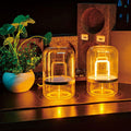 Clear PC Jar Induction Table Lamp