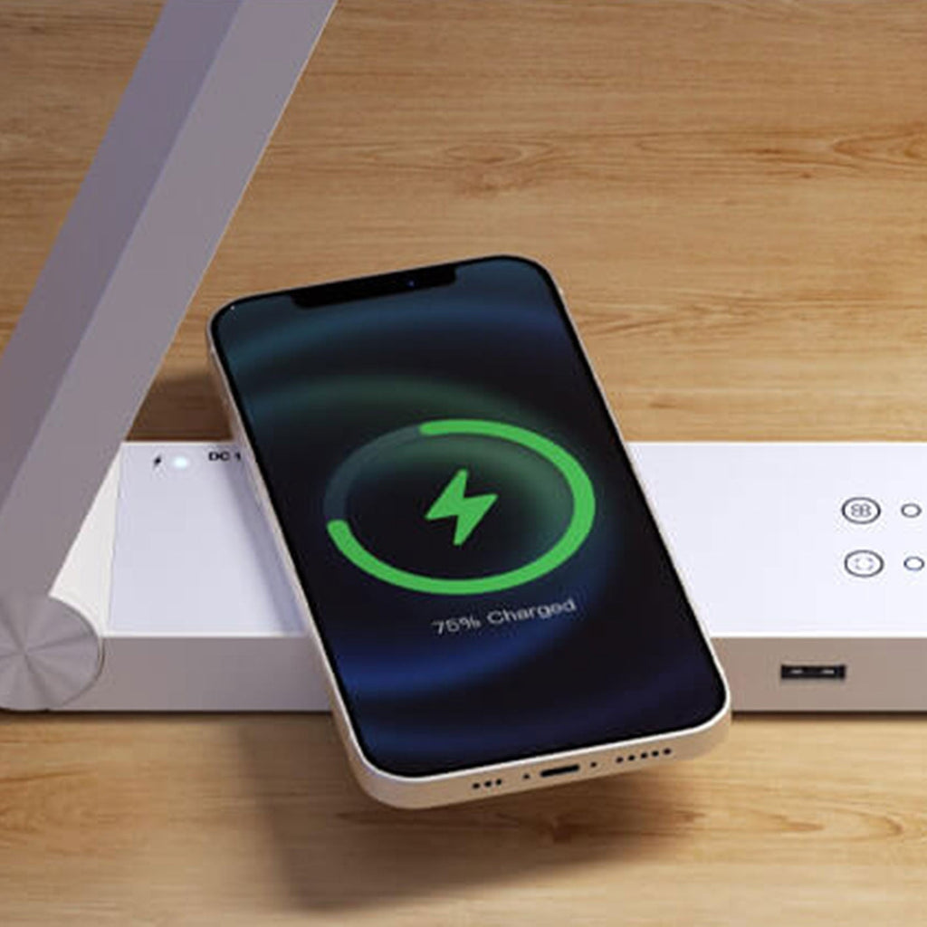 Intelligent Triangle Wireless Charging Table Lamp