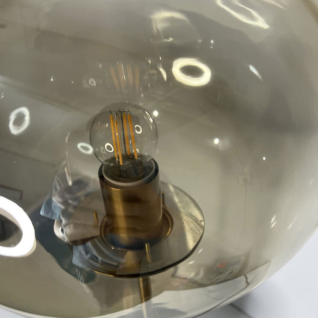 Glass Ball Table Lamp