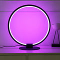 Acrylic Ring Design RGB Table Lamp