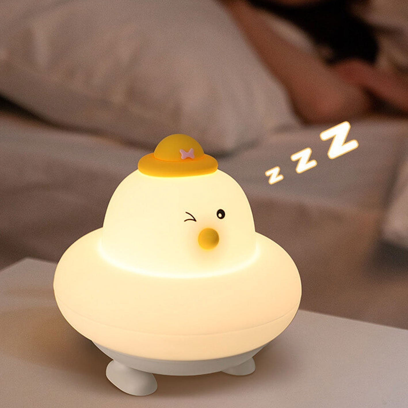Funny Silicone Little Cute Table Lamp