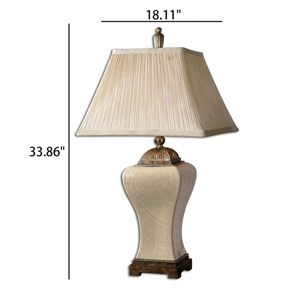 Ceramic Fabric Table Lamp