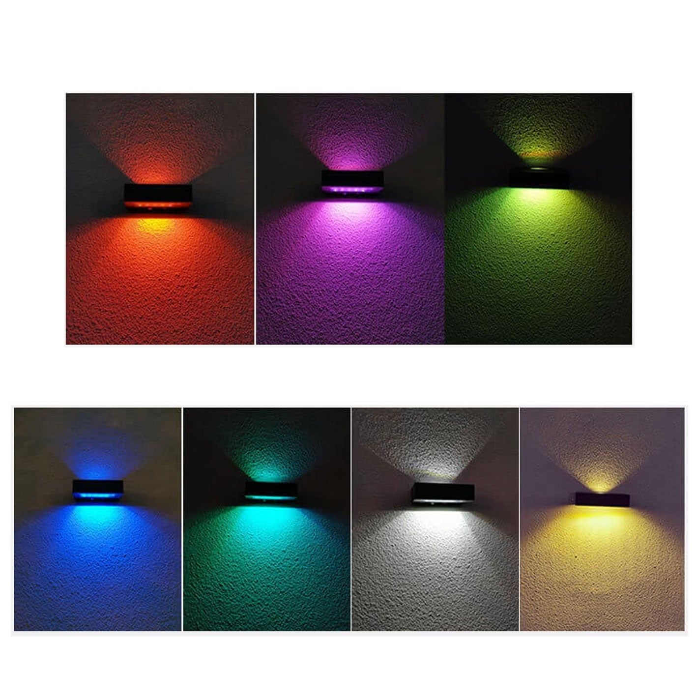 Square Double Head Patio Outdoor Light