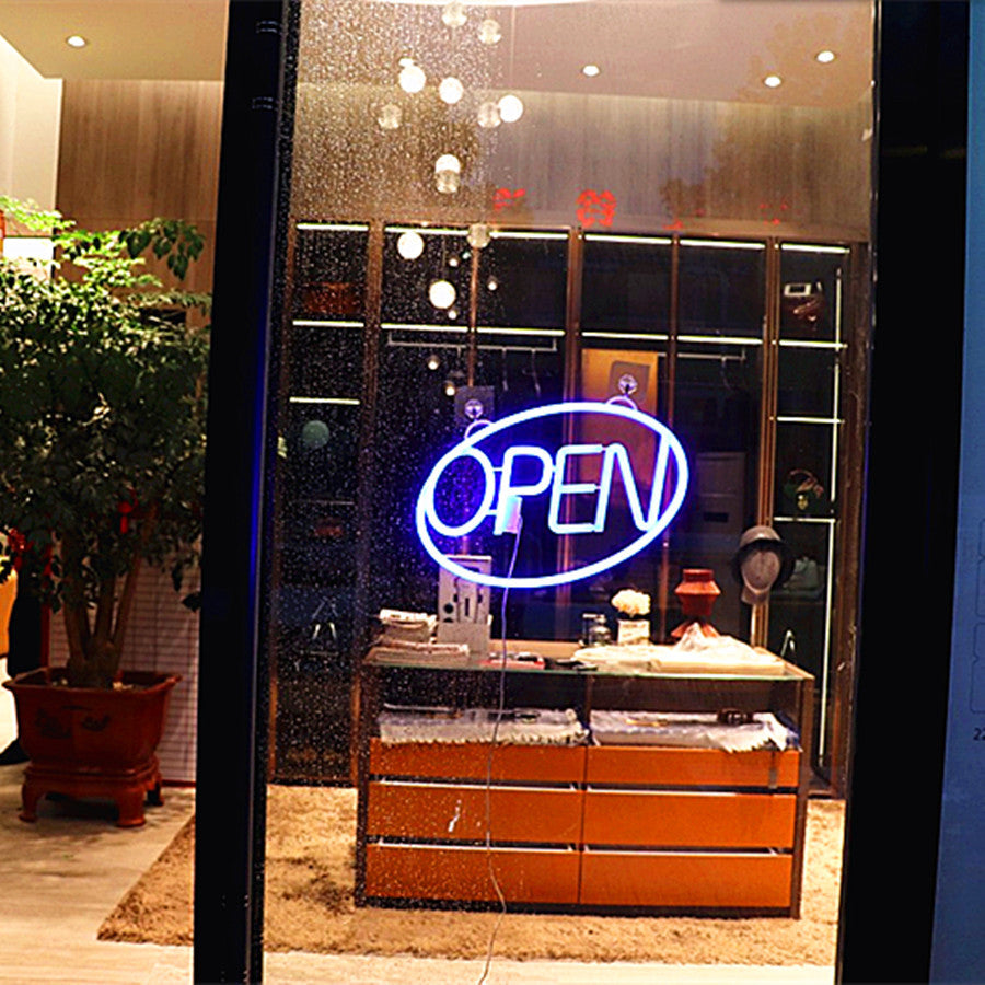 PS OPEN Neon Dining Outdoor Light