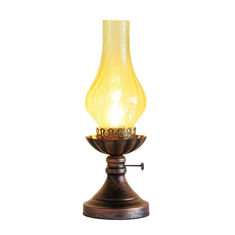 Antique Kerosene Oil Table Lamp