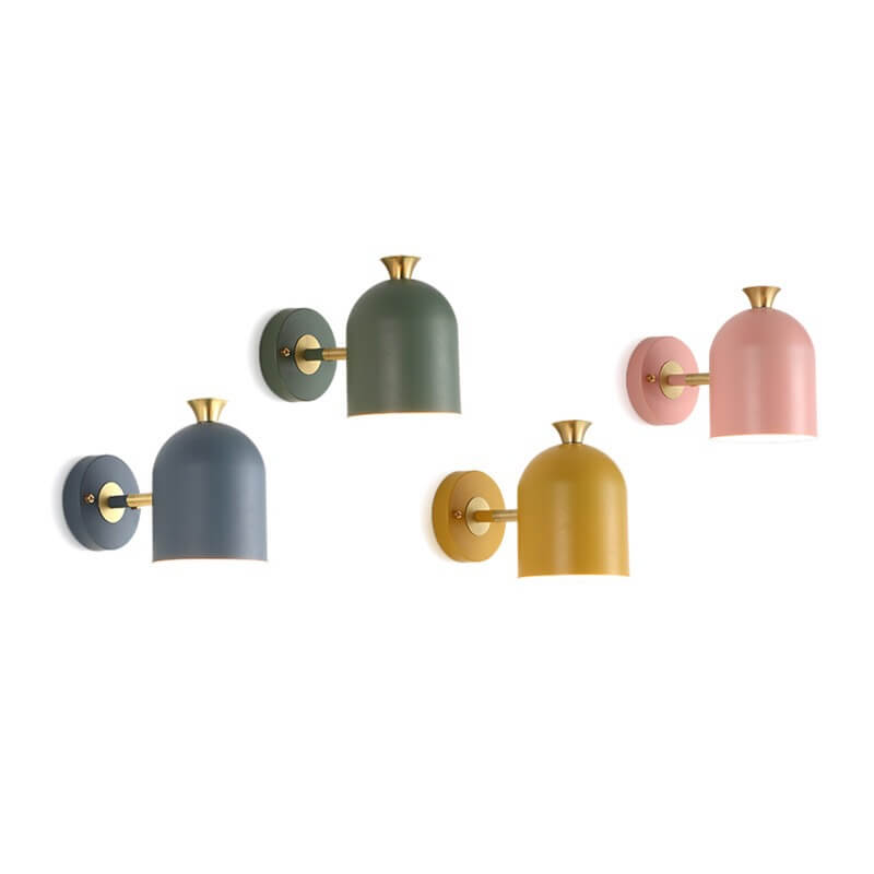 Macaron Metal Cylinder Wall Lamp