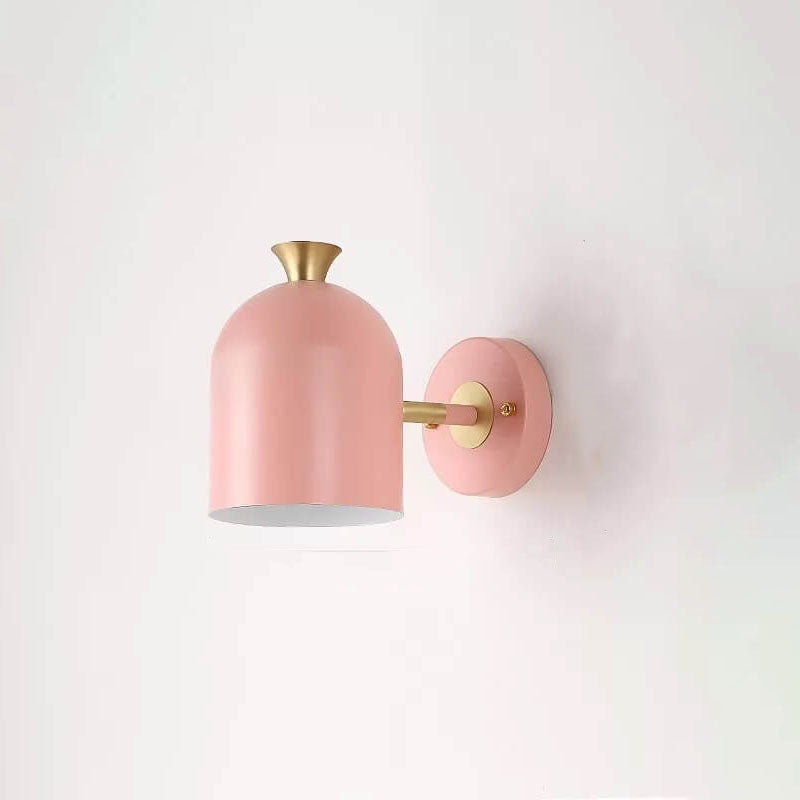 Macaron Metal Cylinder Wall Lamp