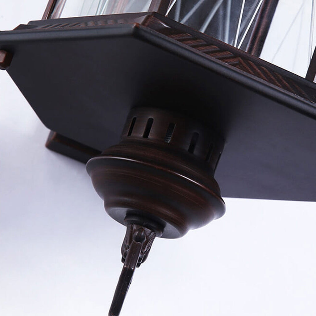 Wrought Iron Outdoor Light