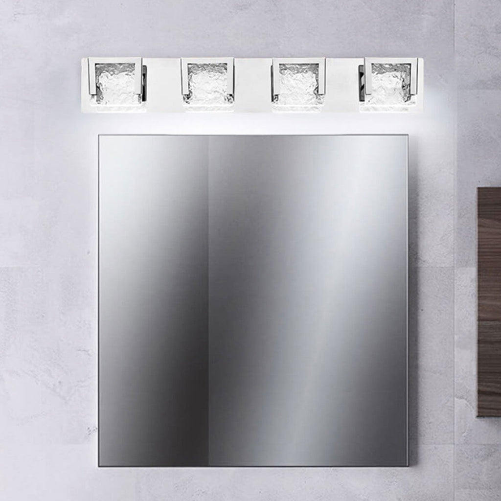 Glass Texture Acrylic Vanity Wall Lamp