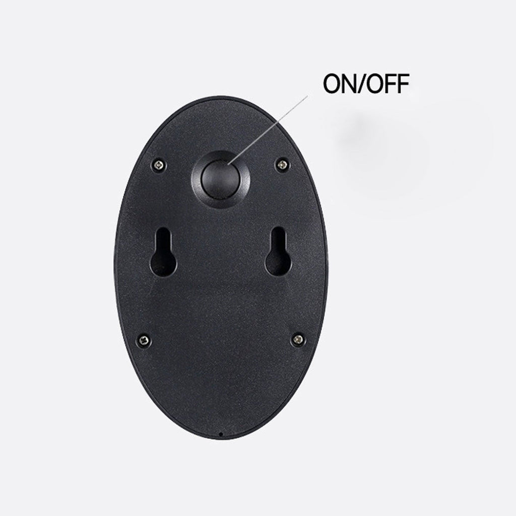 Oval Garden Fence Outdoor Light
