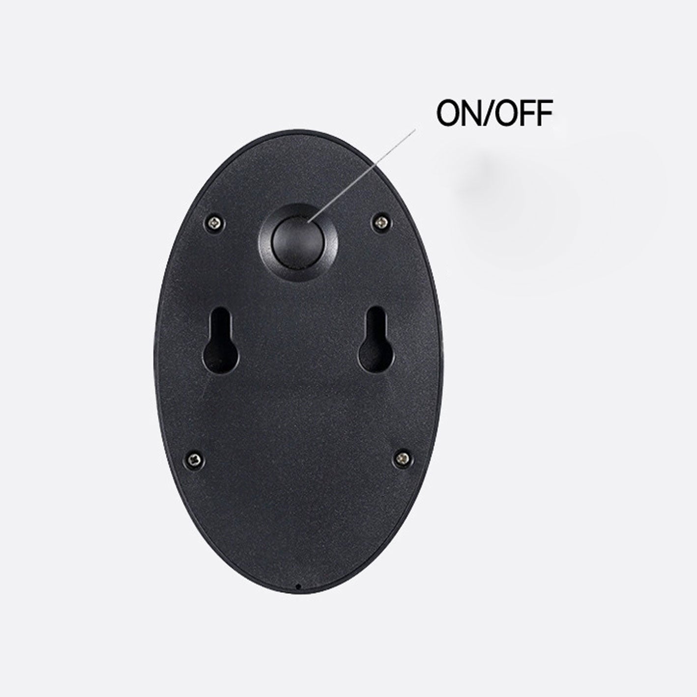 Oval Garden Fence Outdoor Light