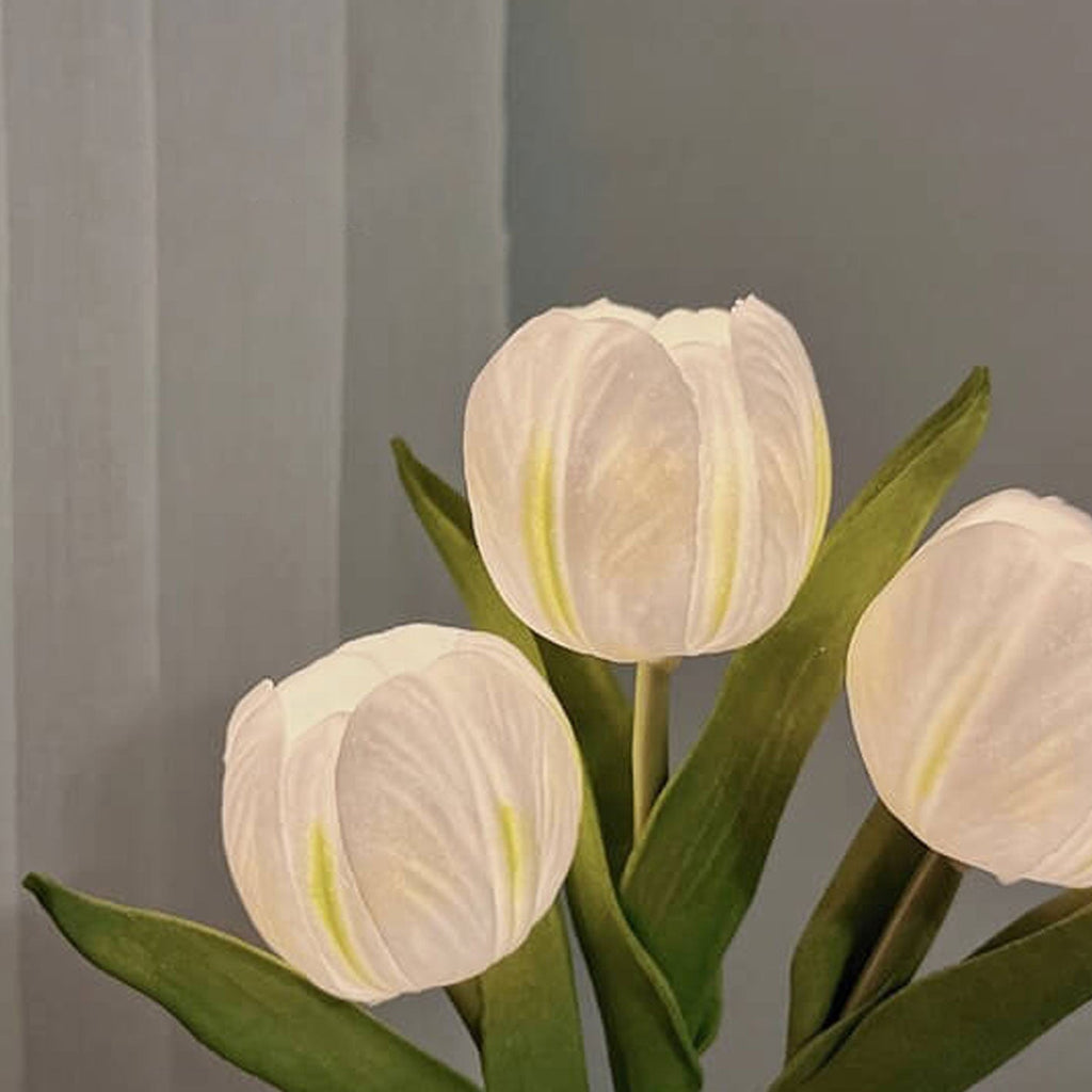 Tulip Night Simulated Flower Table Lamp