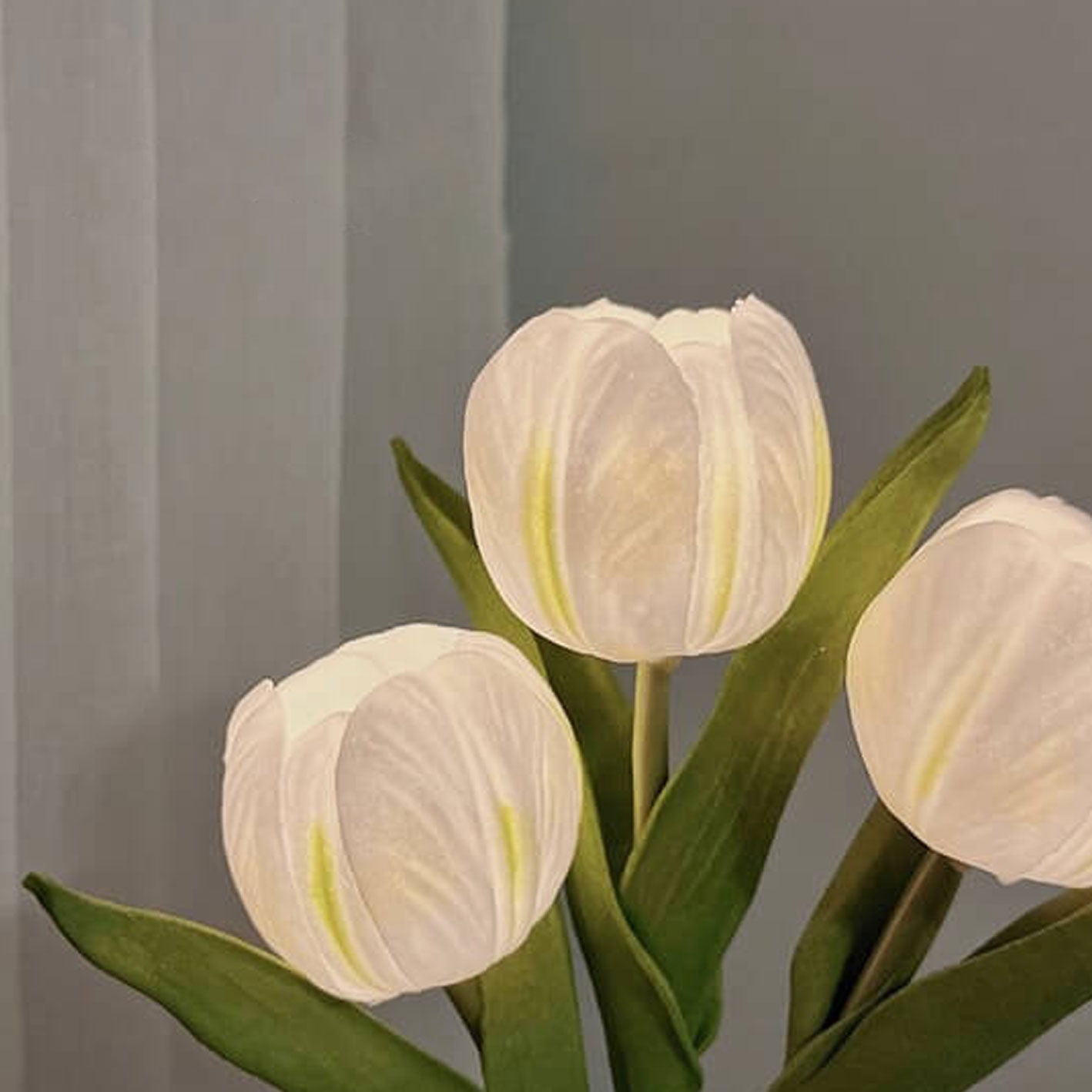 Tulip Night Simulated Flower Table Lamp