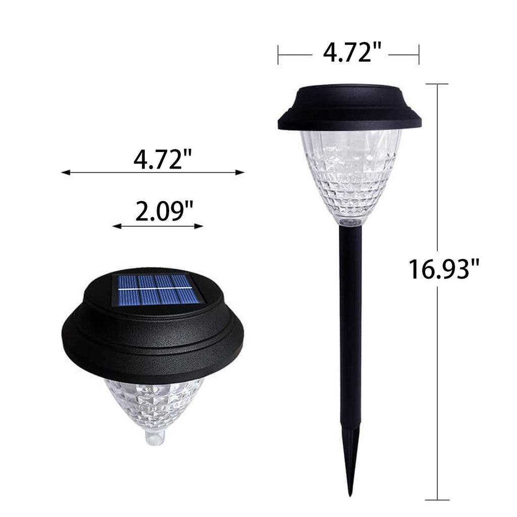 Solar Waterproof Circular Divergent Outdoor Light