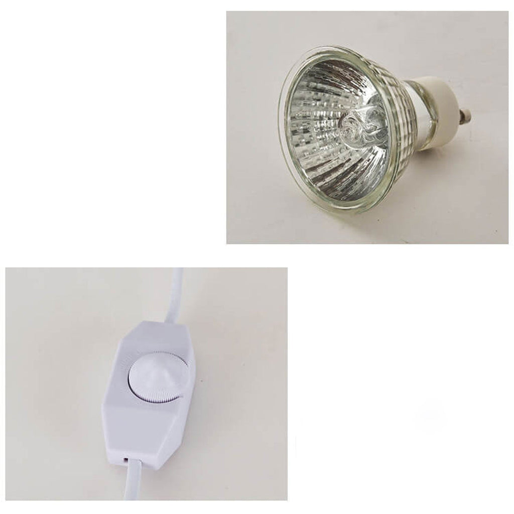 Metal Cylindrical Aromatherapy Melting Table Lamp