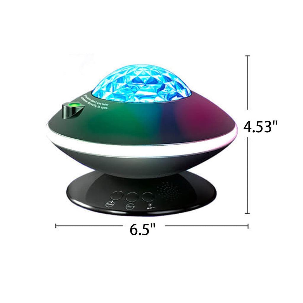 Rotary Three-speed Dimming Aurora Floor Lamp
