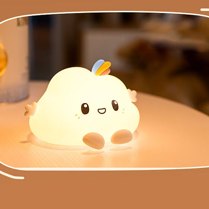Silicone Cloud Design Night Table Lamp