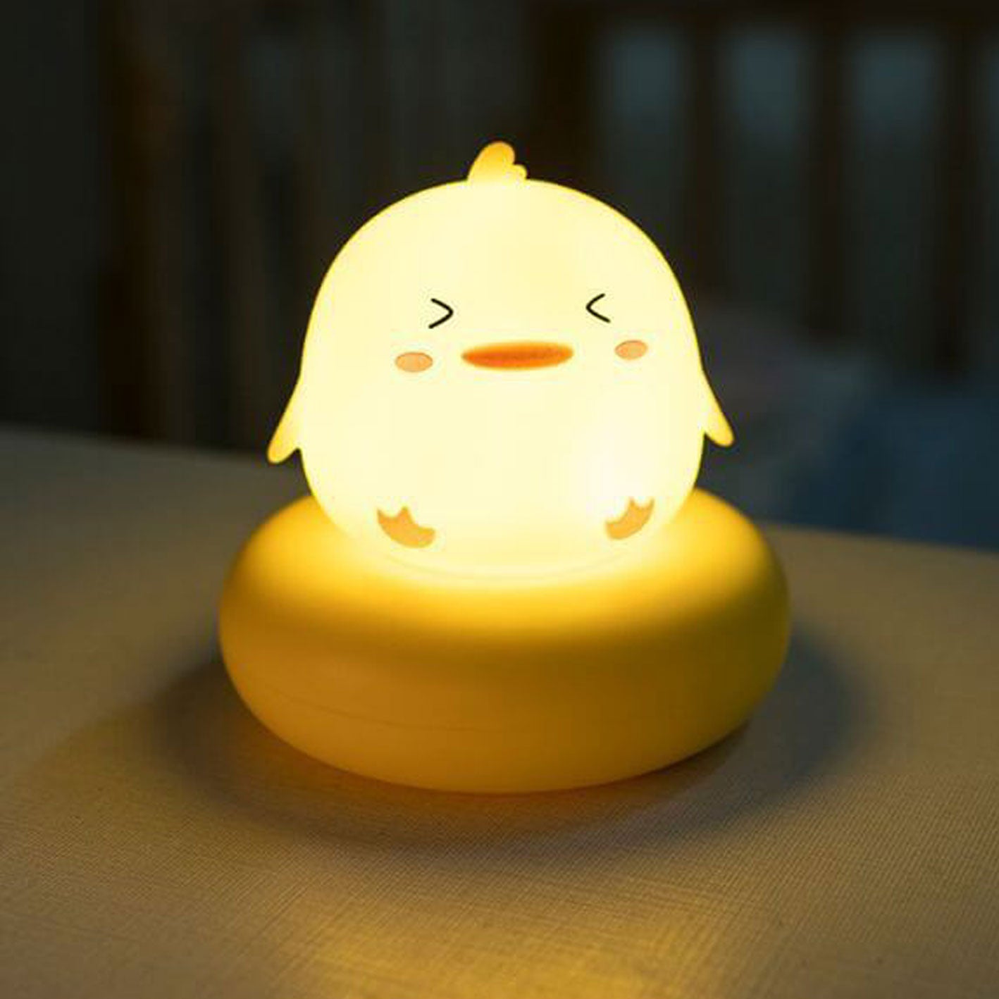 Cute Animals Night Pat Table Lamp