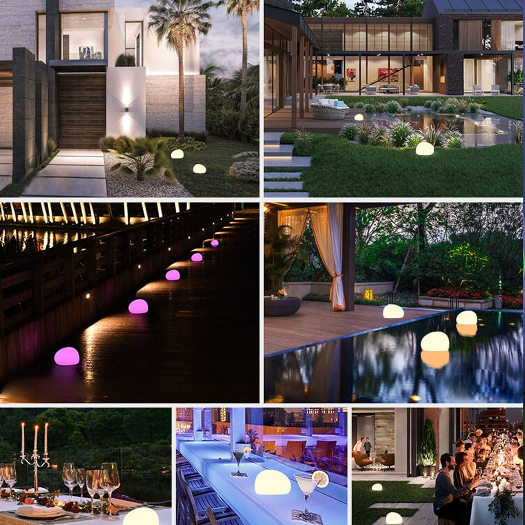 Solar Waterproof Spherical Outdoor Lawn Light