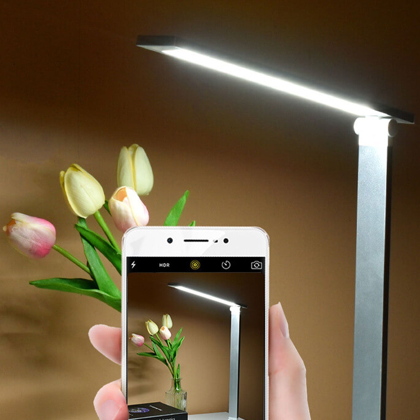 Aluminum Folding Eye Care Table Lamp