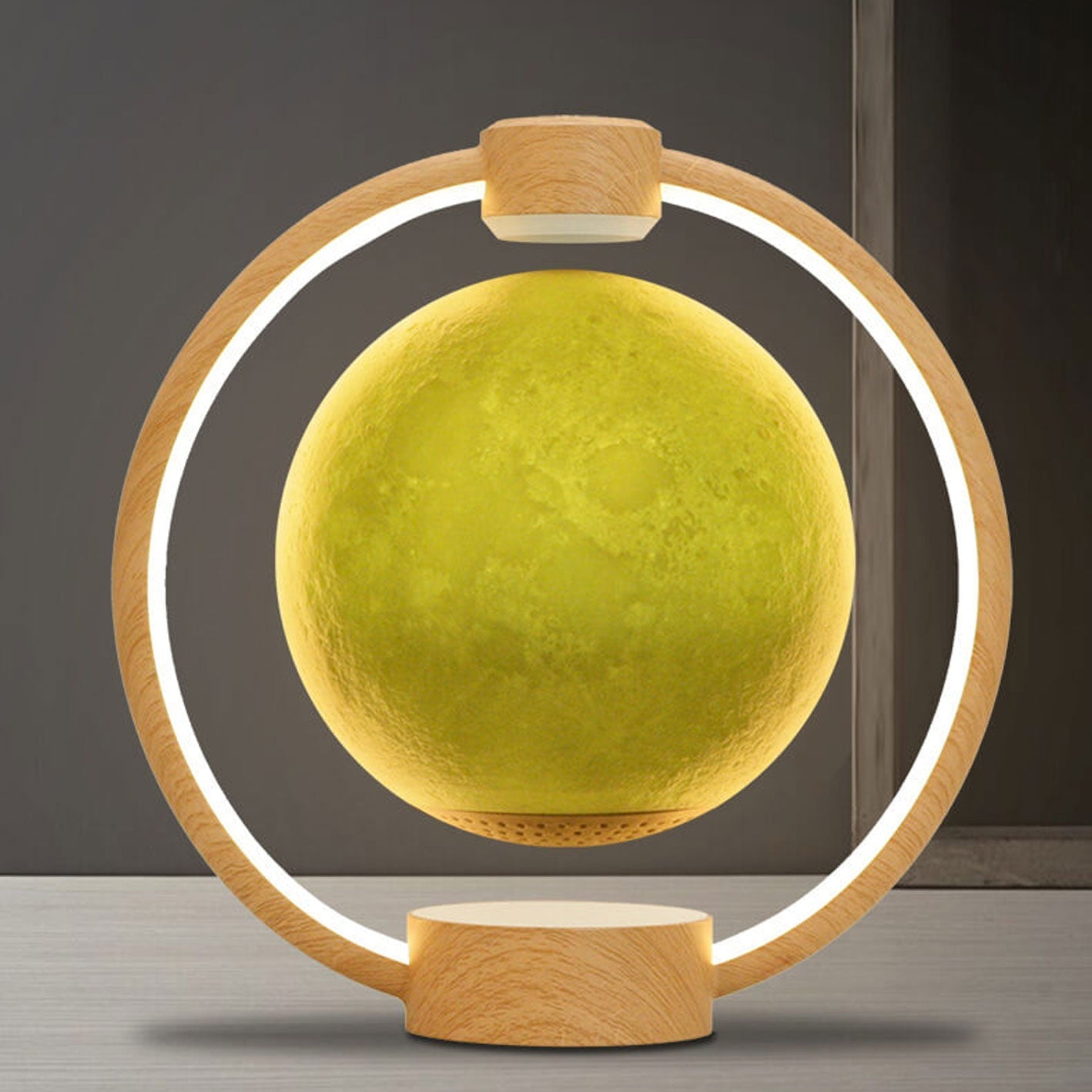 Maglev Moon Design Colorful Table Lamp