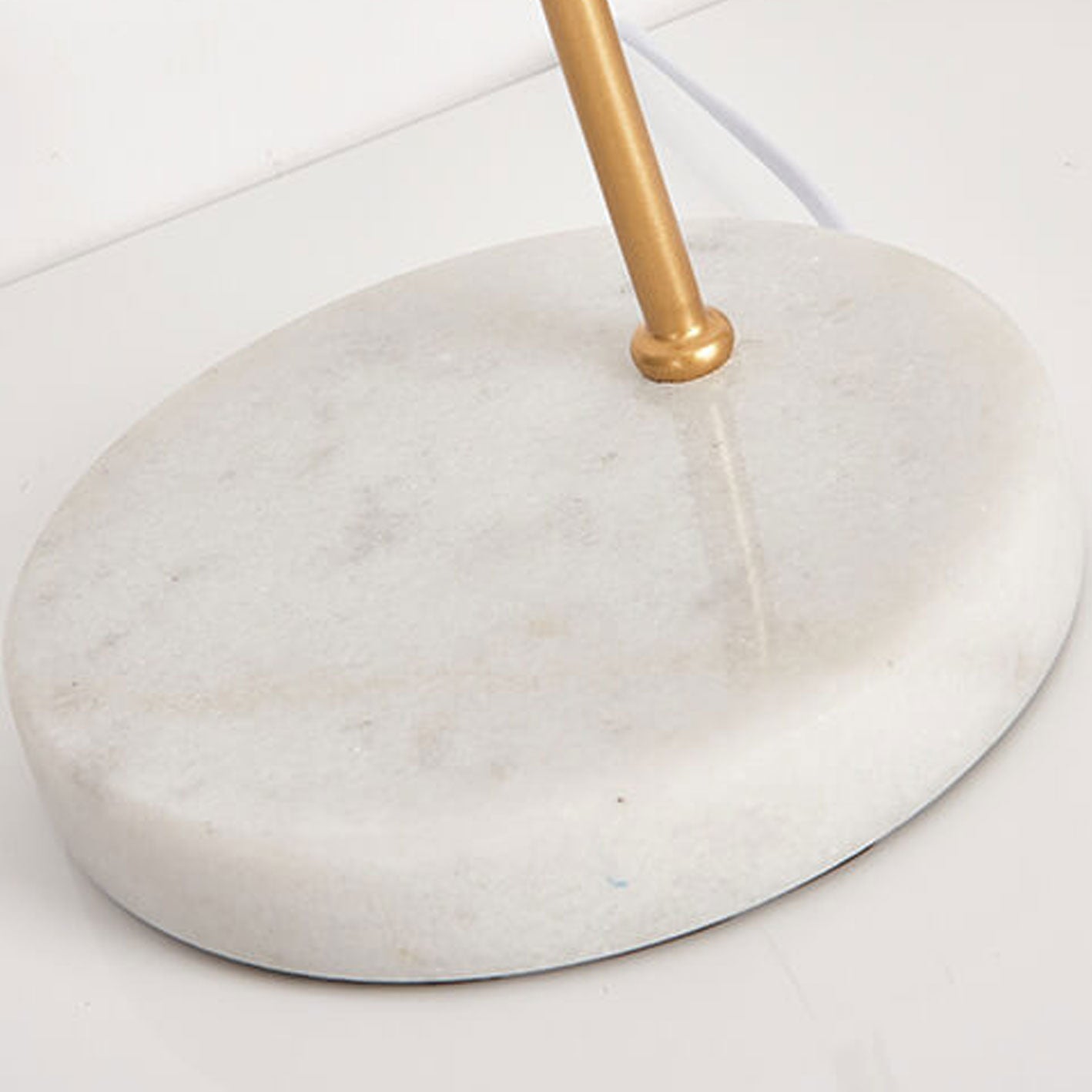 Petal Marble Melting Wax 2-Light Table Lamp