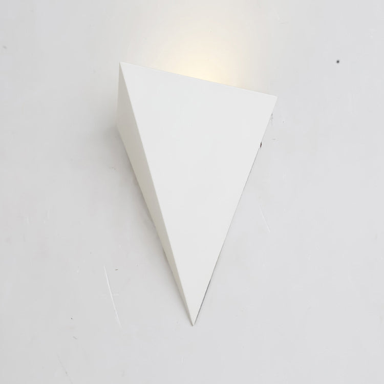 Iron Geometric Triangle Wall Lamp