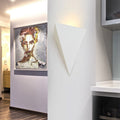 Iron Geometric Triangle Wall Lamp