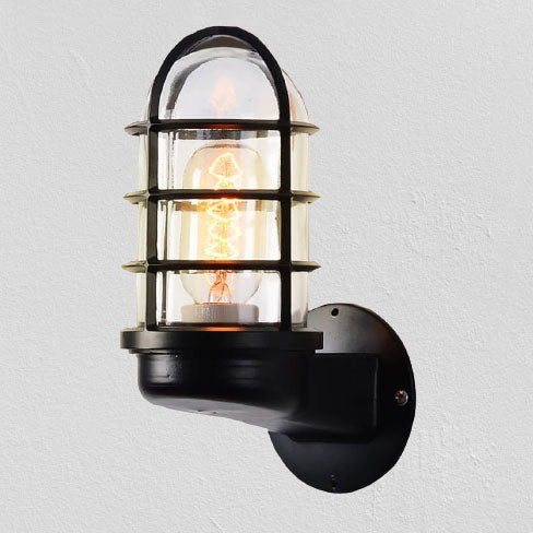 Glass Cylindrical Explosion-proof Wall Lamp