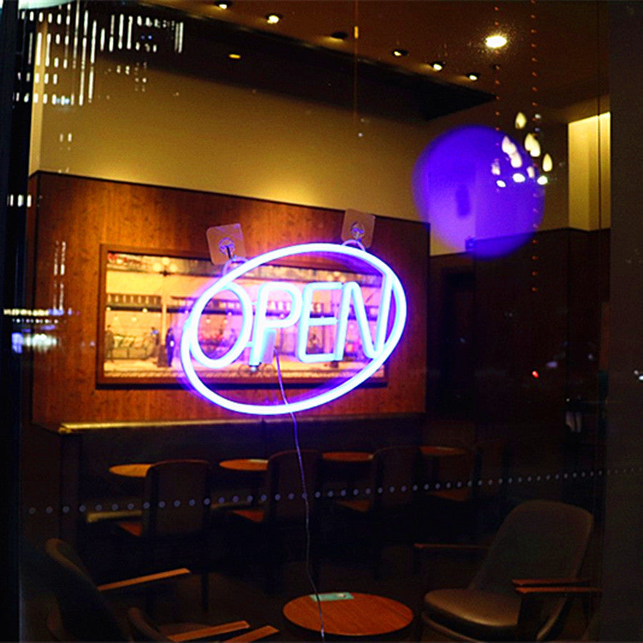 PS OPEN Neon Dining Outdoor Light